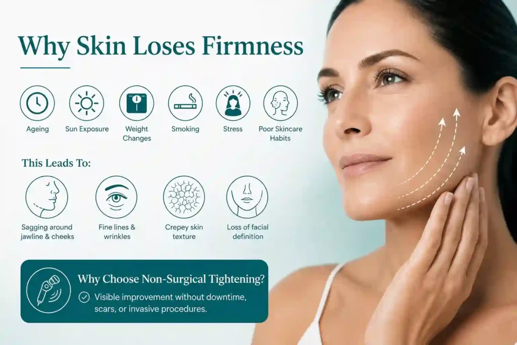 What Makes Skin Lose Firmness and Why Do People Seek Non-Surgical Tightening Almondsbury?