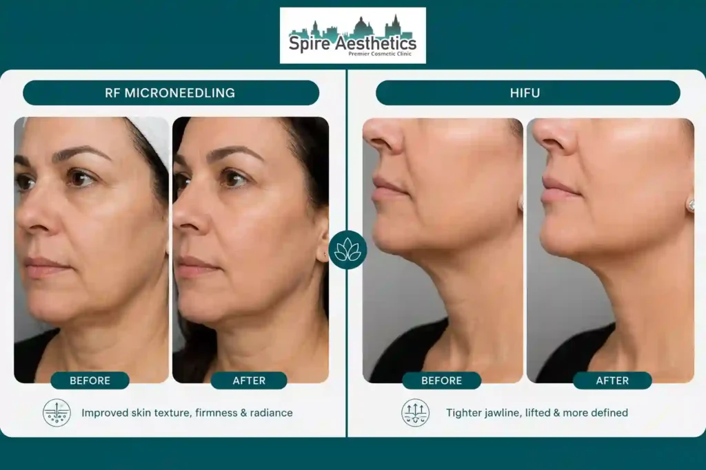 Can RF Microneedling and HIFU Be Combined Almondsbury?